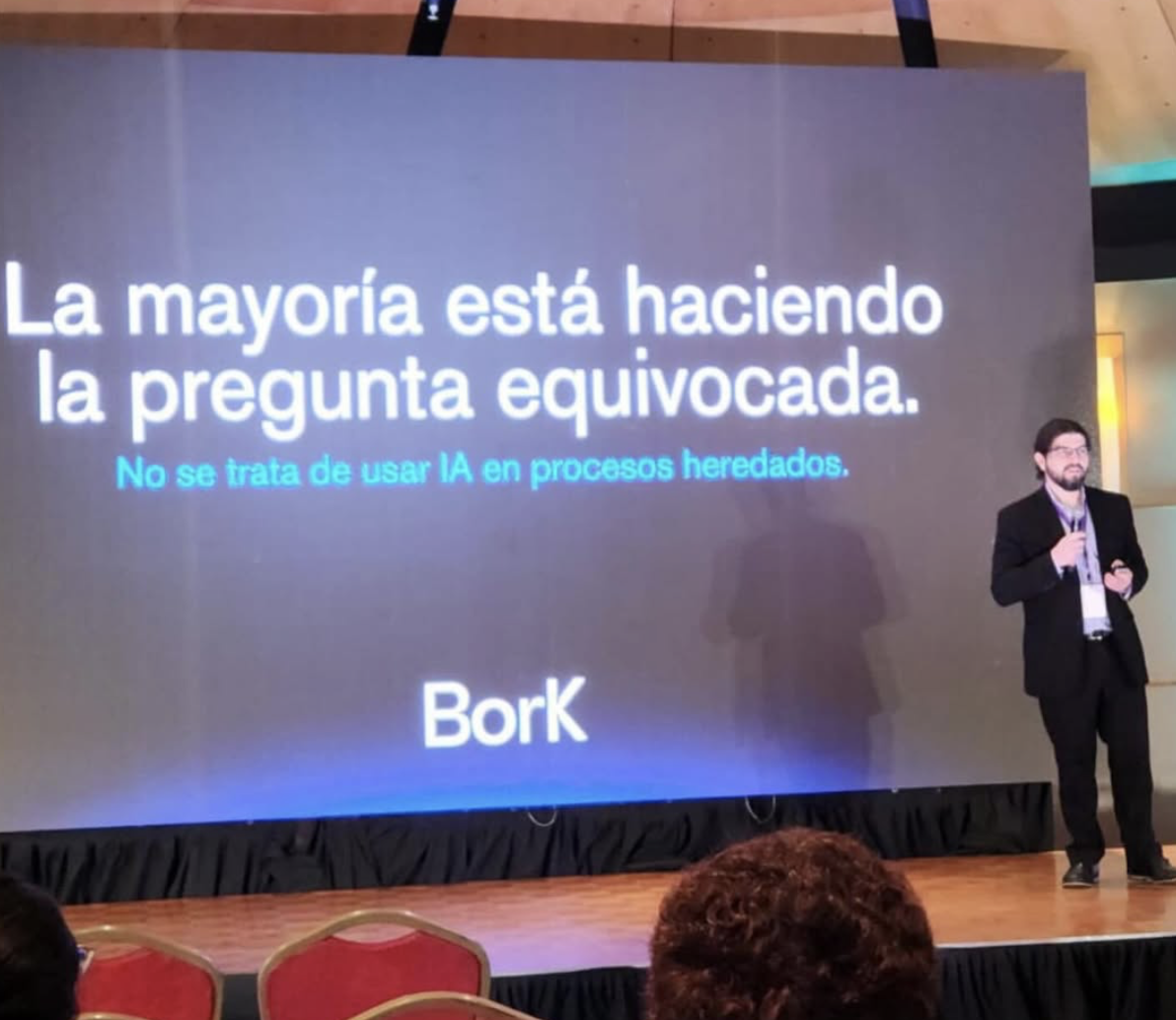 José Miguel Bórquez en una charla de BorK: La mayoría está haciendo la pregunta equivocada